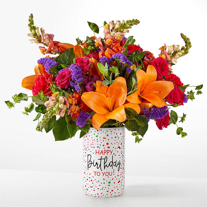 Birthday Palooza Bouquet –  Unique Flowers And Wedding, Miami FL