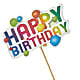 Happy Birthday Pick –  Unique Flowers And Wedding, Miami FL