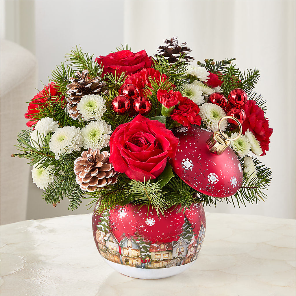 Christmas Carols Ornament –  Unique Flowers And Wedding, Miami FL