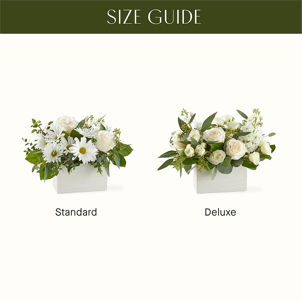 Fresh Linen Box Bouquet –  Unique Flowers And Wedding, Miami FL