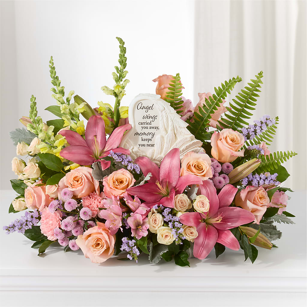 Gentle Light Arrangement –  Unique Flowers And Wedding, Miami FL