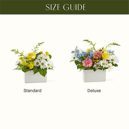 Sun Salutation Box Bouquet –  Unique Flowers And Wedding, Miami FL