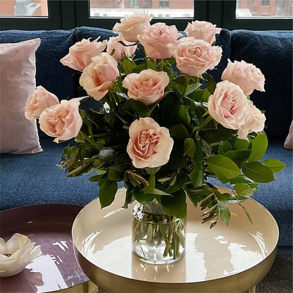 Long Stem Pink Rose Bouquet –  Unique Flowers And Wedding, Miami FL