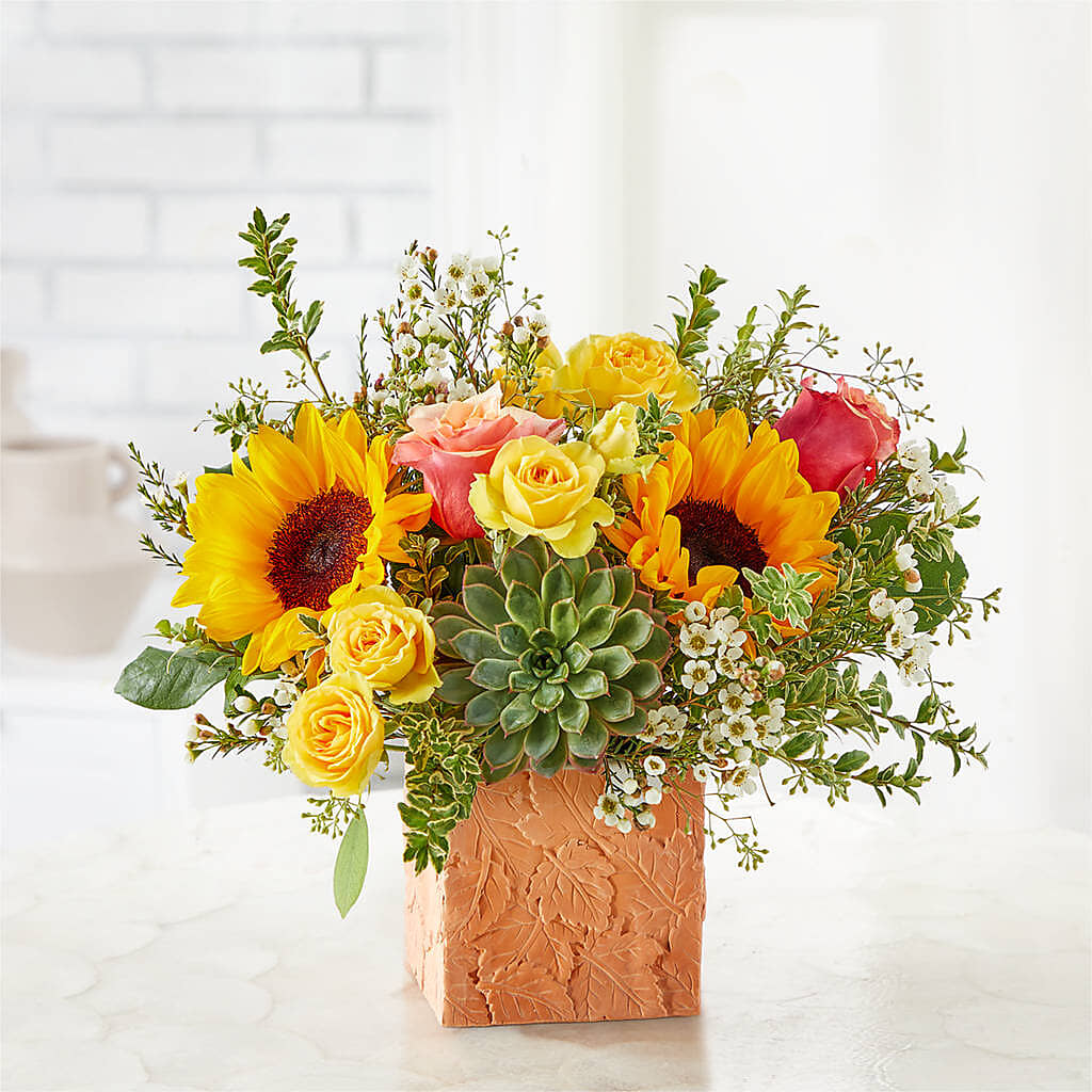 Sunflower Season Bouquet –  Unique Flowers And Wedding, Miami FL