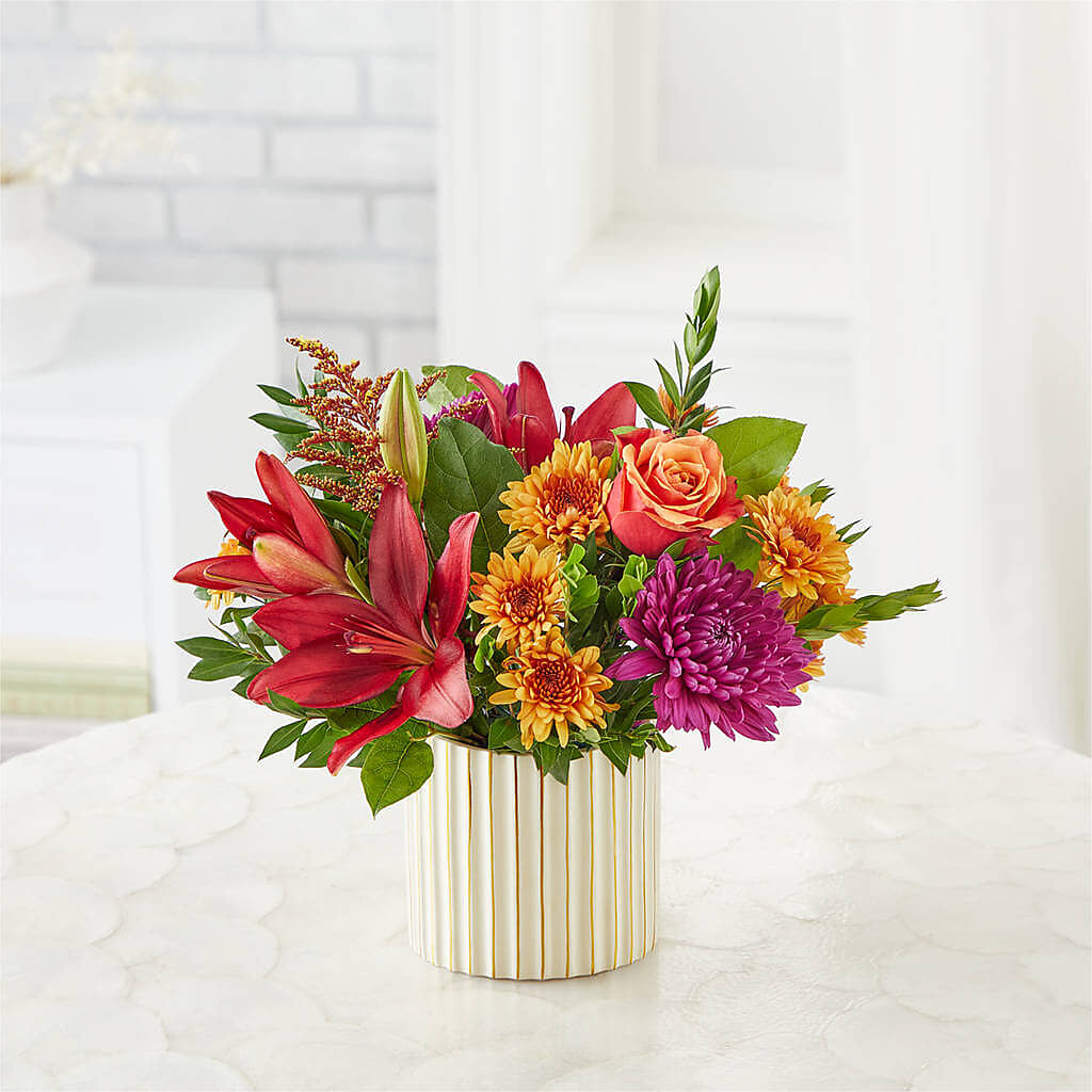 Burgundy Landscape Bouquet –  Unique Flowers And Wedding, Miami FL