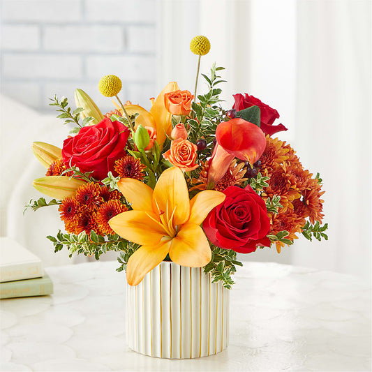 Scarlet Skies Bouquet –  Unique Flowers And Wedding, Miami FL