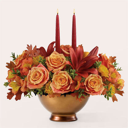 Harvest Table Centerpiece –  Unique Flowers And Wedding, Miami FL