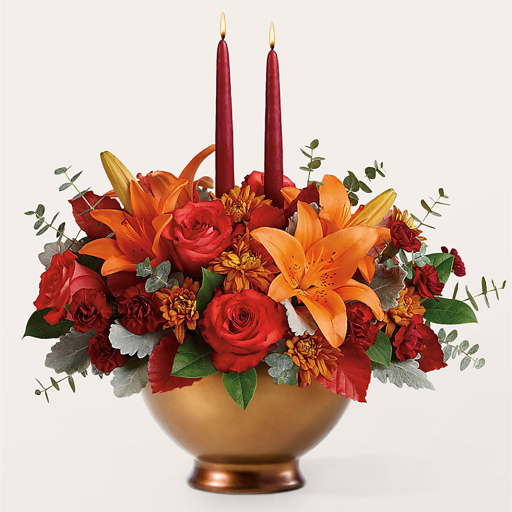 Fruits of Fall Centerpiece –  Unique Flowers And Wedding, Miami FL