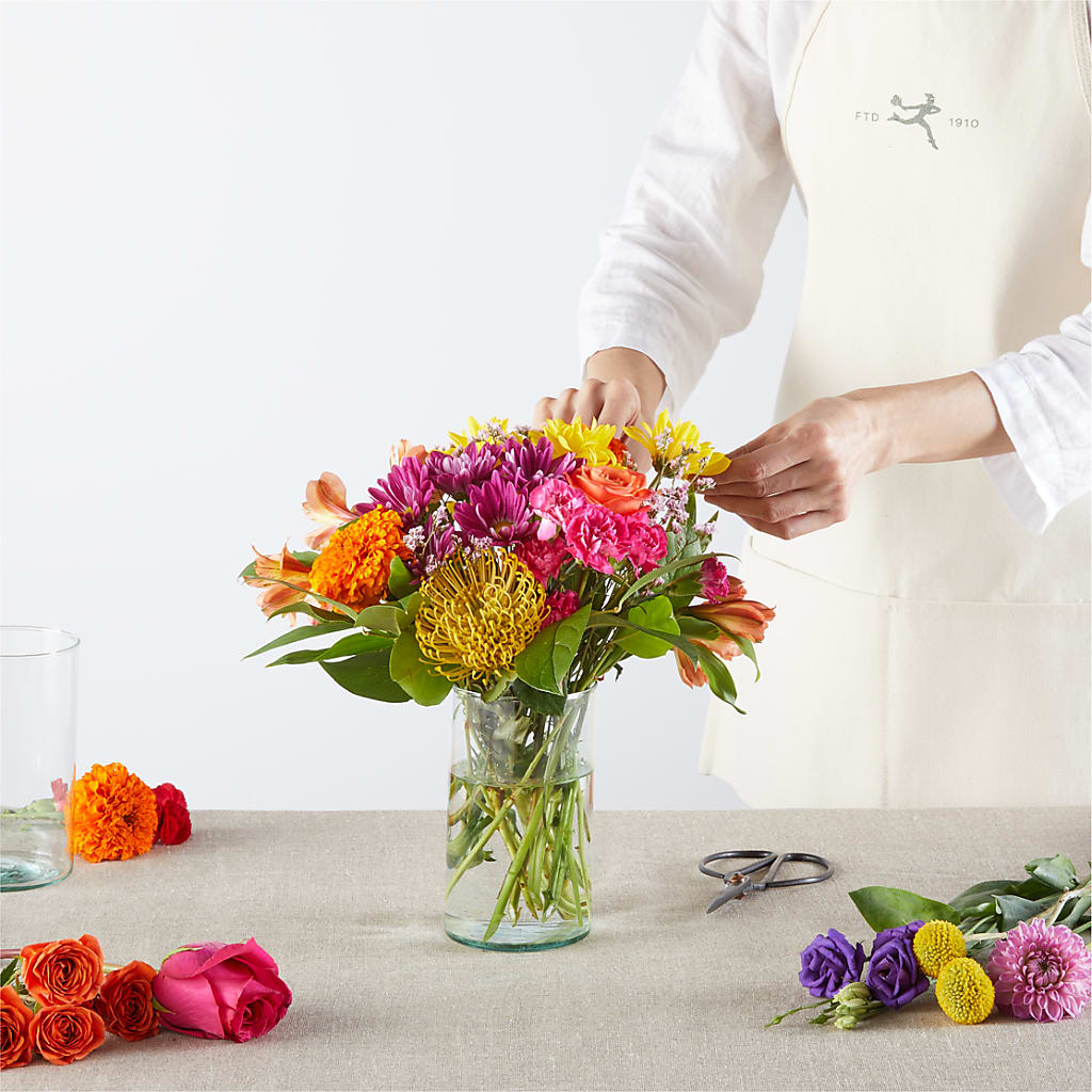Feast of Color – A Florist Original –  Unique Flowers And Wedding, Miami FL