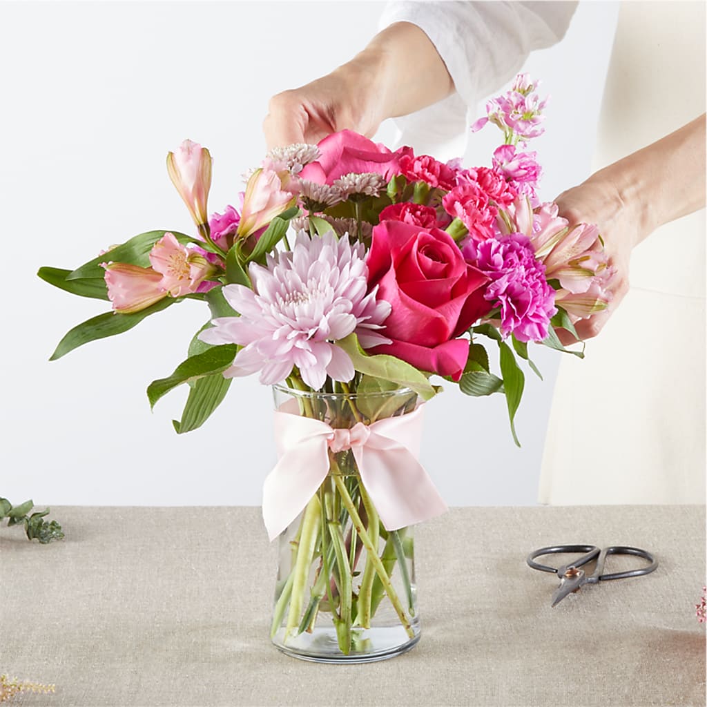 Pink Ribbon - A Florist Original –  Unique Flowers And Wedding, Miami FL