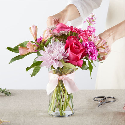 Pink Ribbon - A Florist Original –  Unique Flowers And Wedding, Miami FL