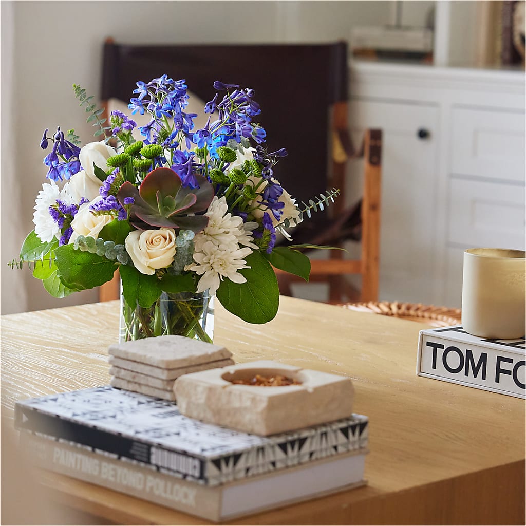 Cerulean Waves Bouquet –  Unique Flowers And Wedding, Miami FL