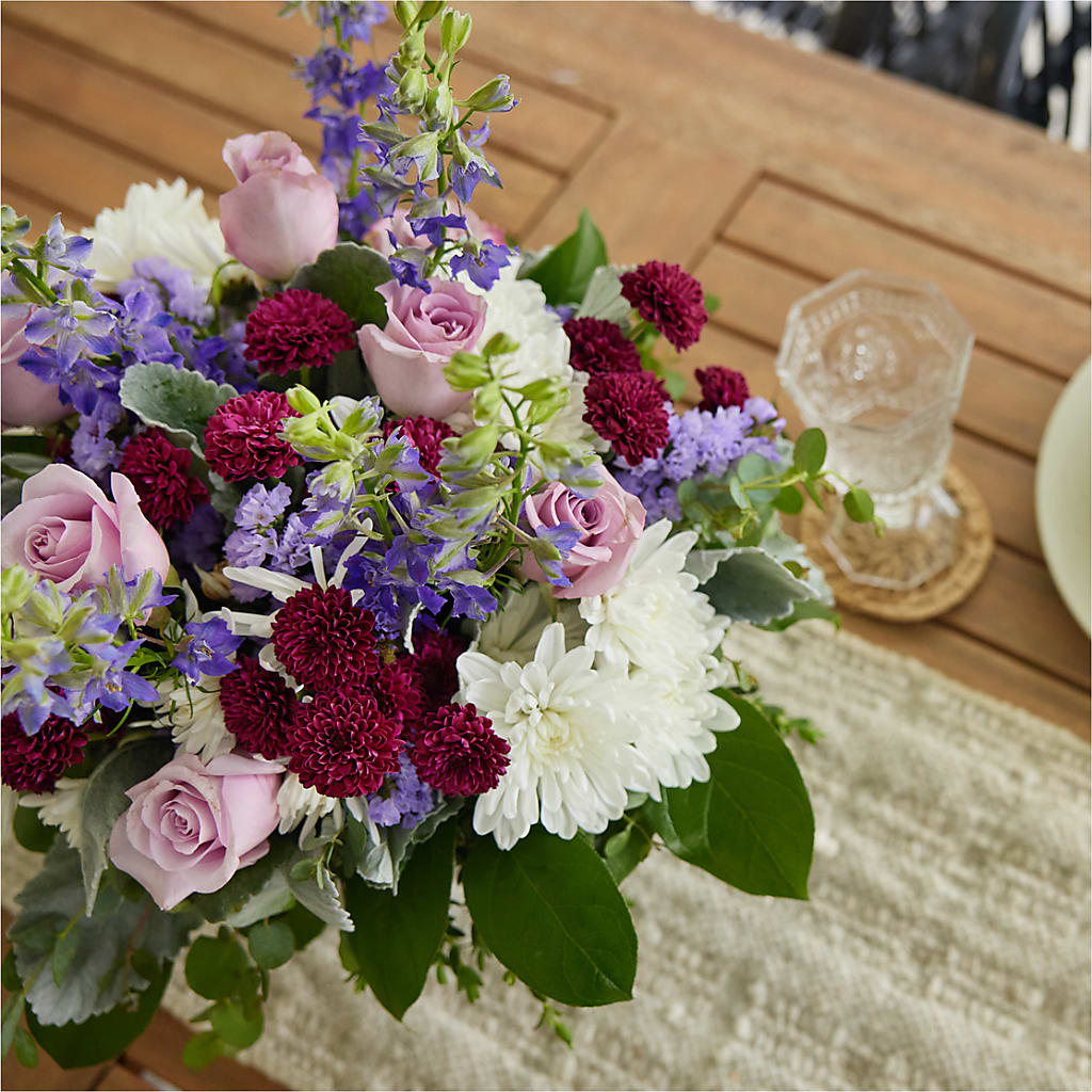 Violet Frost Bouquet –  Unique Flowers And Wedding, Miami FL