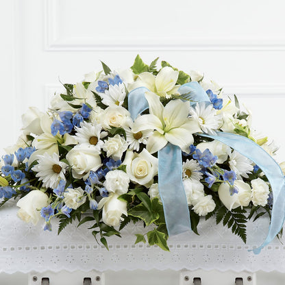 Tender Treasure Casket Spray –  Unique Flowers And Wedding, Miami FL