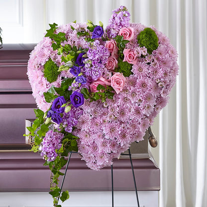 Treasured Love Standing Heart –  Unique Flowers And Wedding, Miami FL