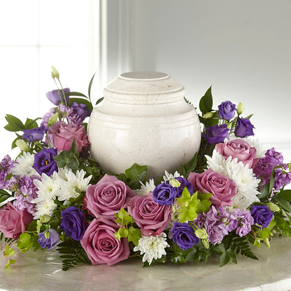Blooming Sympathy Cremation Adornment –  Unique Flowers And Wedding, Miami FL