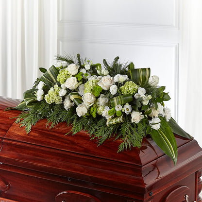 Hopeful Gesture Casket Spray –  Unique Flowers And Wedding, Miami FL