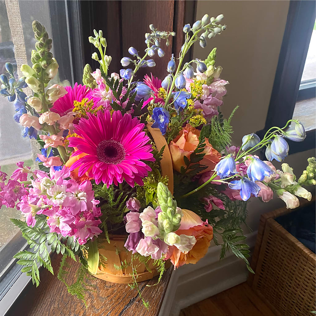 Garden of Life Basket –  Unique Flowers And Wedding, Miami FL