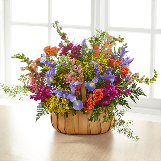 Garden of Life Basket –  Unique Flowers And Wedding, Miami FL
