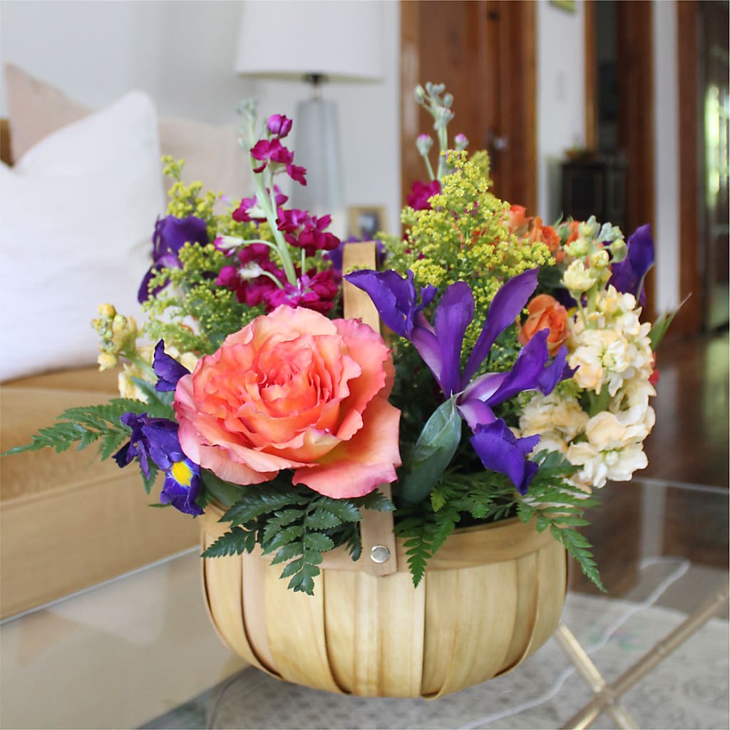 Garden of Life Basket –  Unique Flowers And Wedding, Miami FL