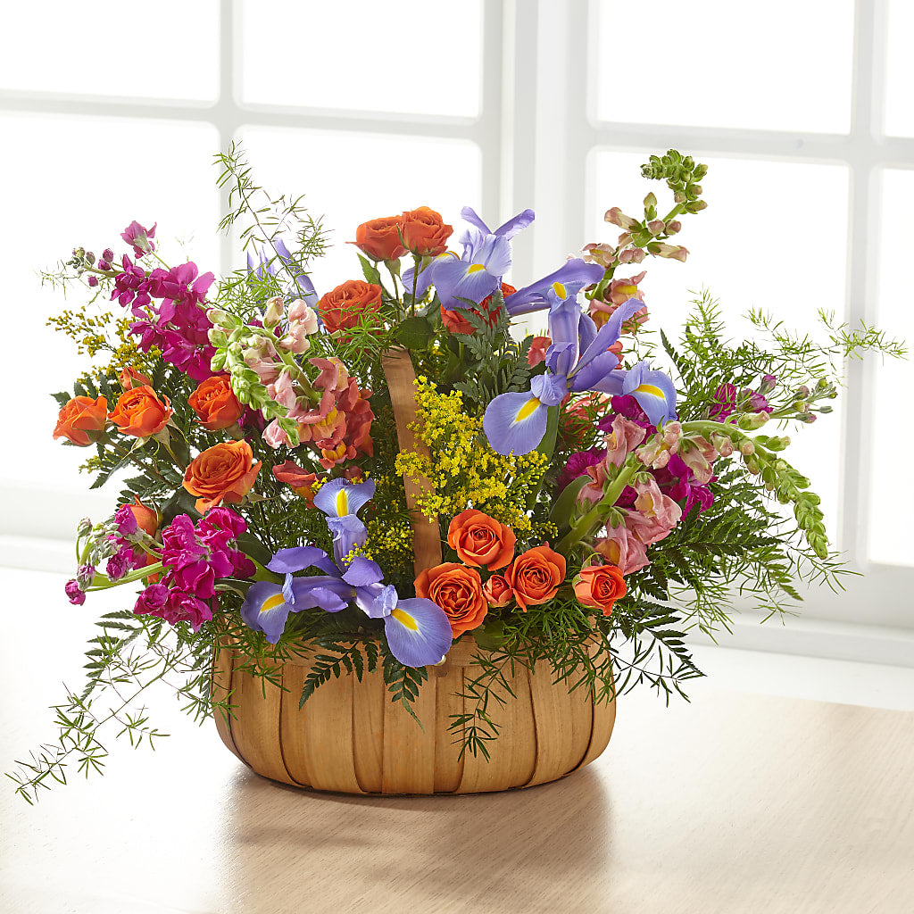 Garden of Life Basket –  Unique Flowers And Wedding, Miami FL