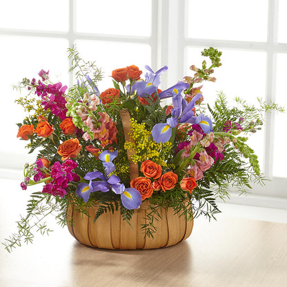 Garden of Life Basket –  Unique Flowers And Wedding, Miami FL