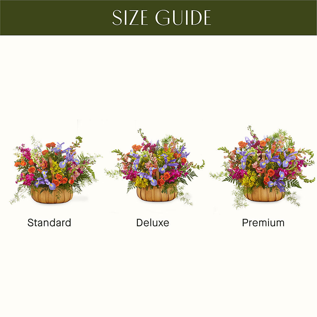 Garden of Life Basket –  Unique Flowers And Wedding, Miami FL