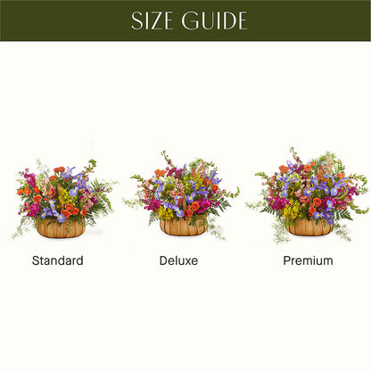 Garden of Life Basket –  Unique Flowers And Wedding, Miami FL