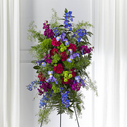 Heavenly Skies Standing Spray –  Unique Flowers And Wedding, Miami FL