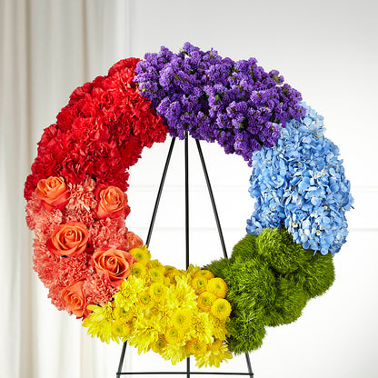 Circle of Love Wreath –  Unique Flowers And Wedding, Miami FL