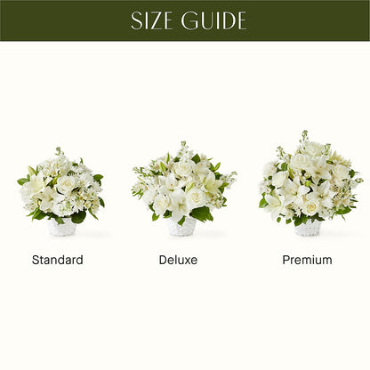 Peaceful Reflections Arrangement –  Unique Flowers And Wedding, Miami FL