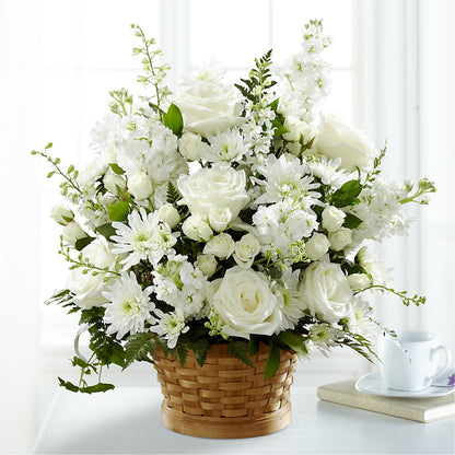 Heartfelt Condolences Arrangement –  Unique Flowers And Wedding, Miami FL