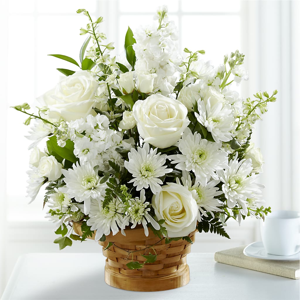Heartfelt Condolences Arrangement –  Unique Flowers And Wedding, Miami FL