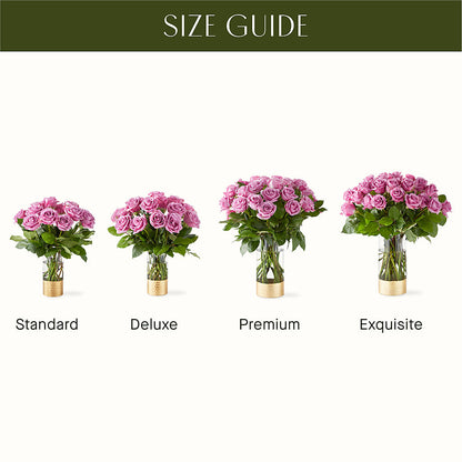 Secret Admirer Lavender Rose Bouquet –  Unique Flowers And Wedding, Miami FL