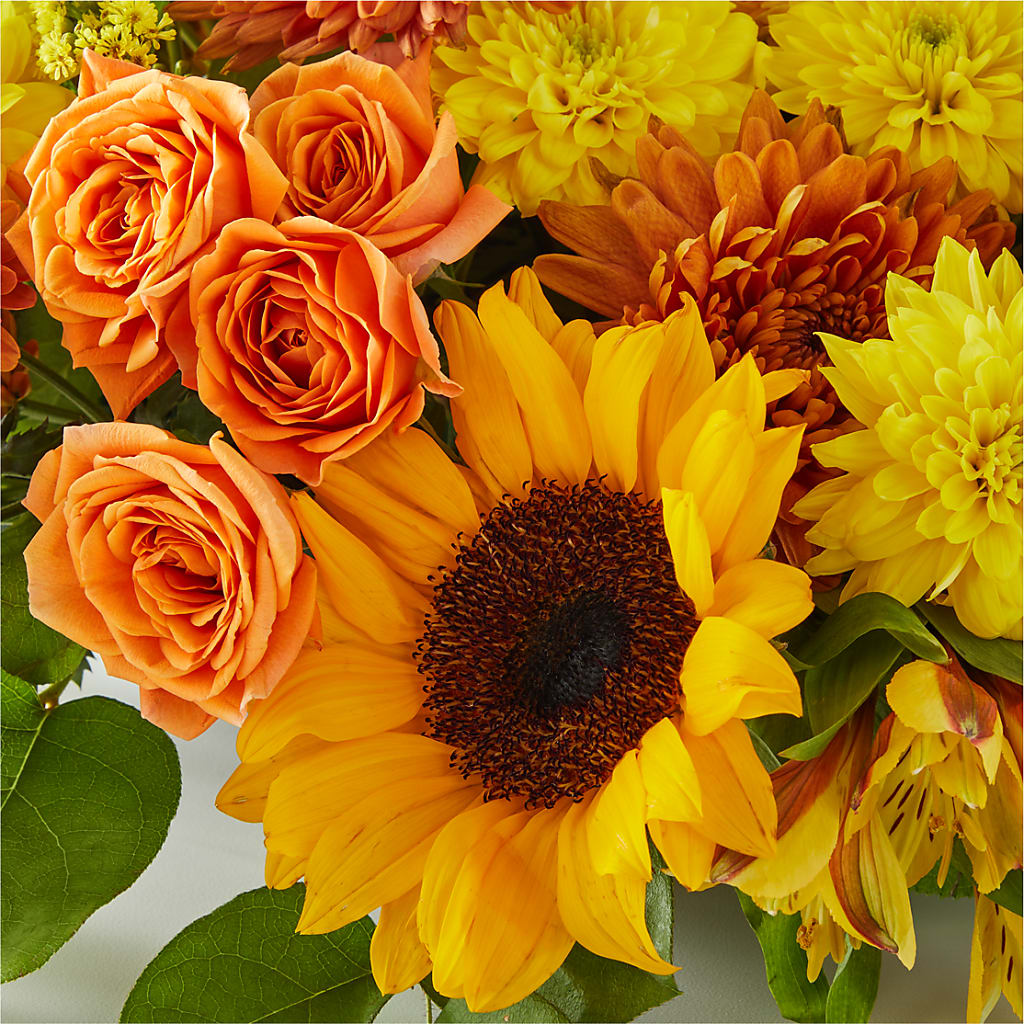 Autumn Harmony Centerpiece –  Unique Flowers And Wedding, Miami FL