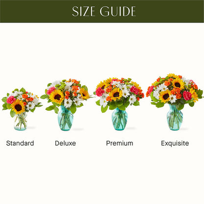Sun-drenched Blooms Bouquet –  Unique Flowers And Wedding, Miami FL
