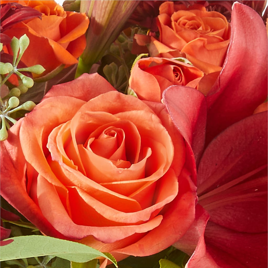 Crimson Leaves Bouquet –  Unique Flowers And Wedding, Miami FL