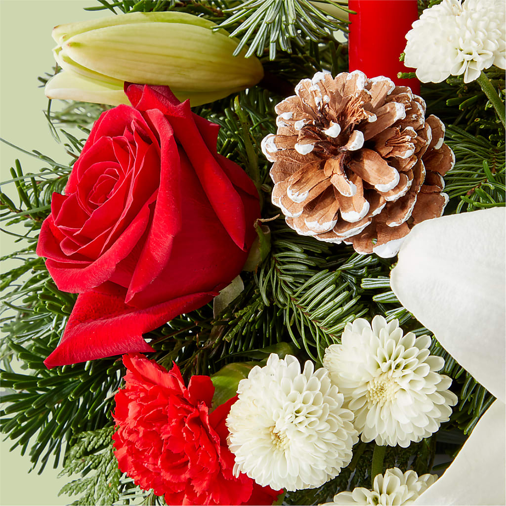 Seasonal Festivities Centerpiece –  Unique Flowers And Wedding, Miami FL