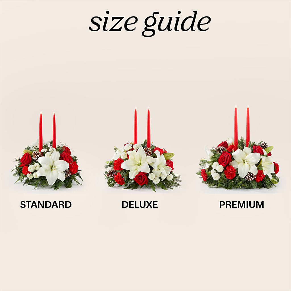 Seasonal Festivities Centerpiece –  Unique Flowers And Wedding, Miami FL