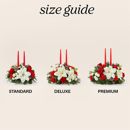 Seasonal Festivities Centerpiece –  Unique Flowers And Wedding, Miami FL