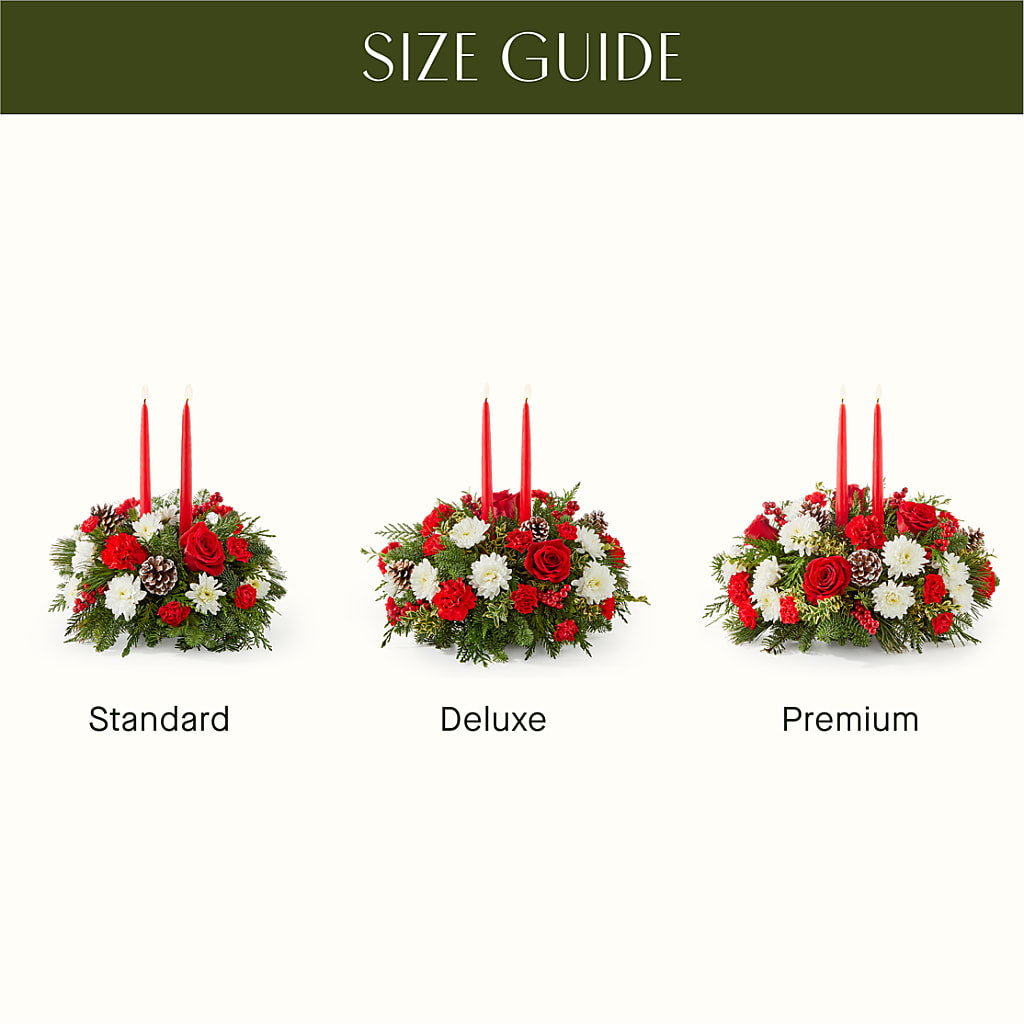 Holiday Soiree Centerpiece –  Unique Flowers And Wedding, Miami FL