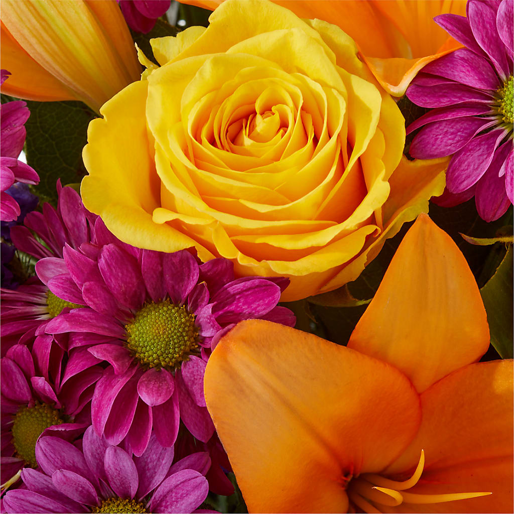 Colorful Visions Bouquet –  Unique Flowers And Wedding, Miami FL