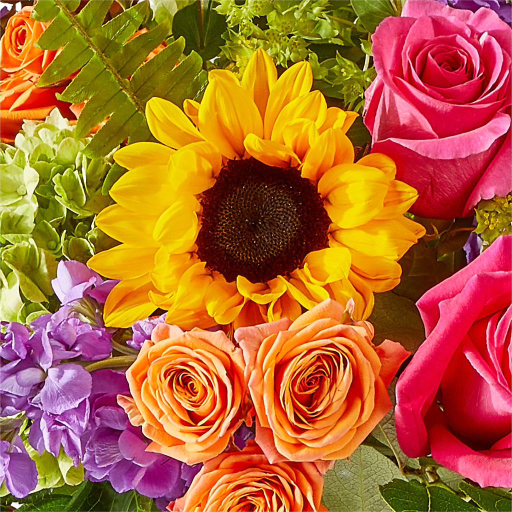 Vibrant Greetings Bouquet –  Unique Flowers And Wedding, Miami FL