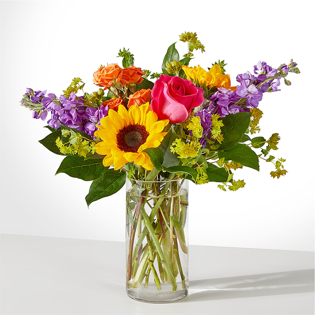 Vibrant Greetings Bouquet –  Unique Flowers And Wedding, Miami FL