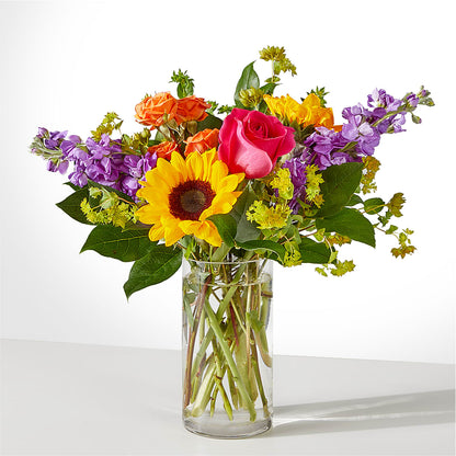 Vibrant Greetings Bouquet –  Unique Flowers And Wedding, Miami FL