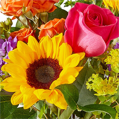 Vibrant Greetings Bouquet –  Unique Flowers And Wedding, Miami FL