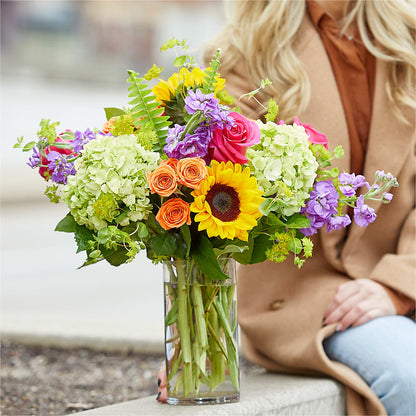 Vibrant Greetings Bouquet –  Unique Flowers And Wedding, Miami FL