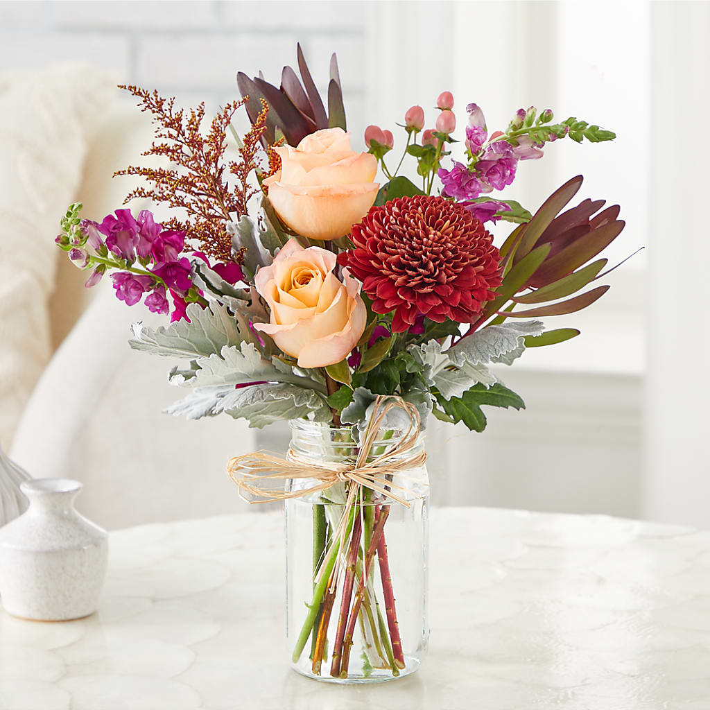 Moody Hues Bouquet –  Unique Flowers And Wedding, Miami FL