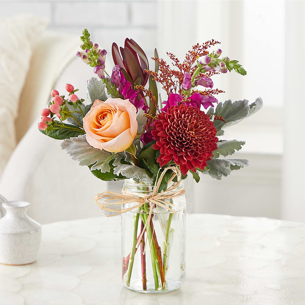 Moody Hues Bouquet –  Unique Flowers And Wedding, Miami FL