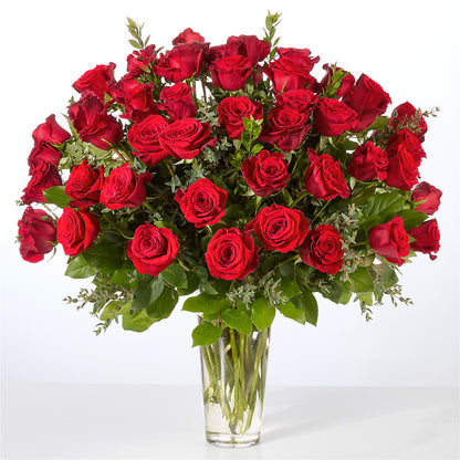 Forever Yours Fifty Stem Red Rose Bouquet –  Unique Flowers And Wedding, Miami FL